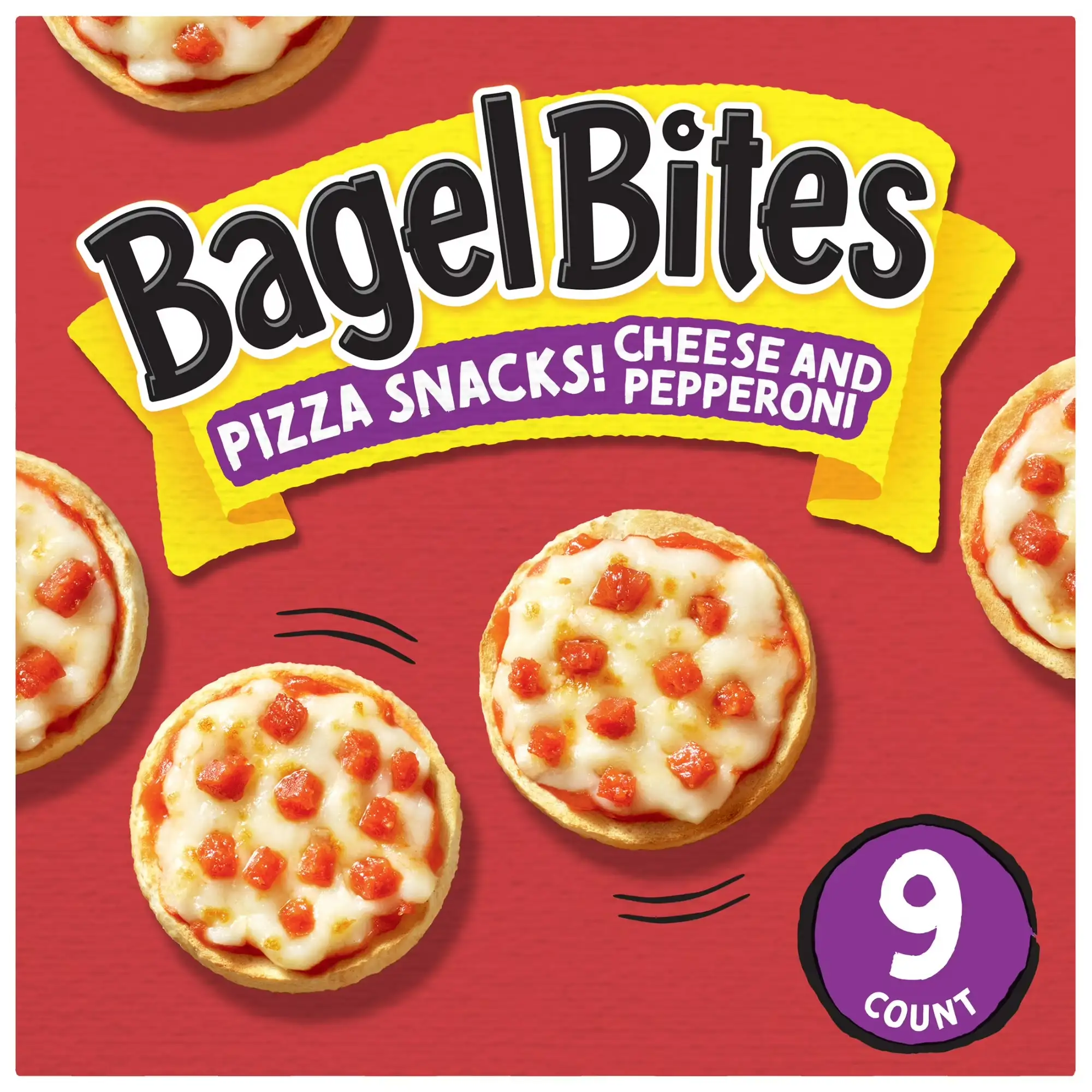 Міні-бейгли Bagel Bites з сиром і пепероні, заморожені