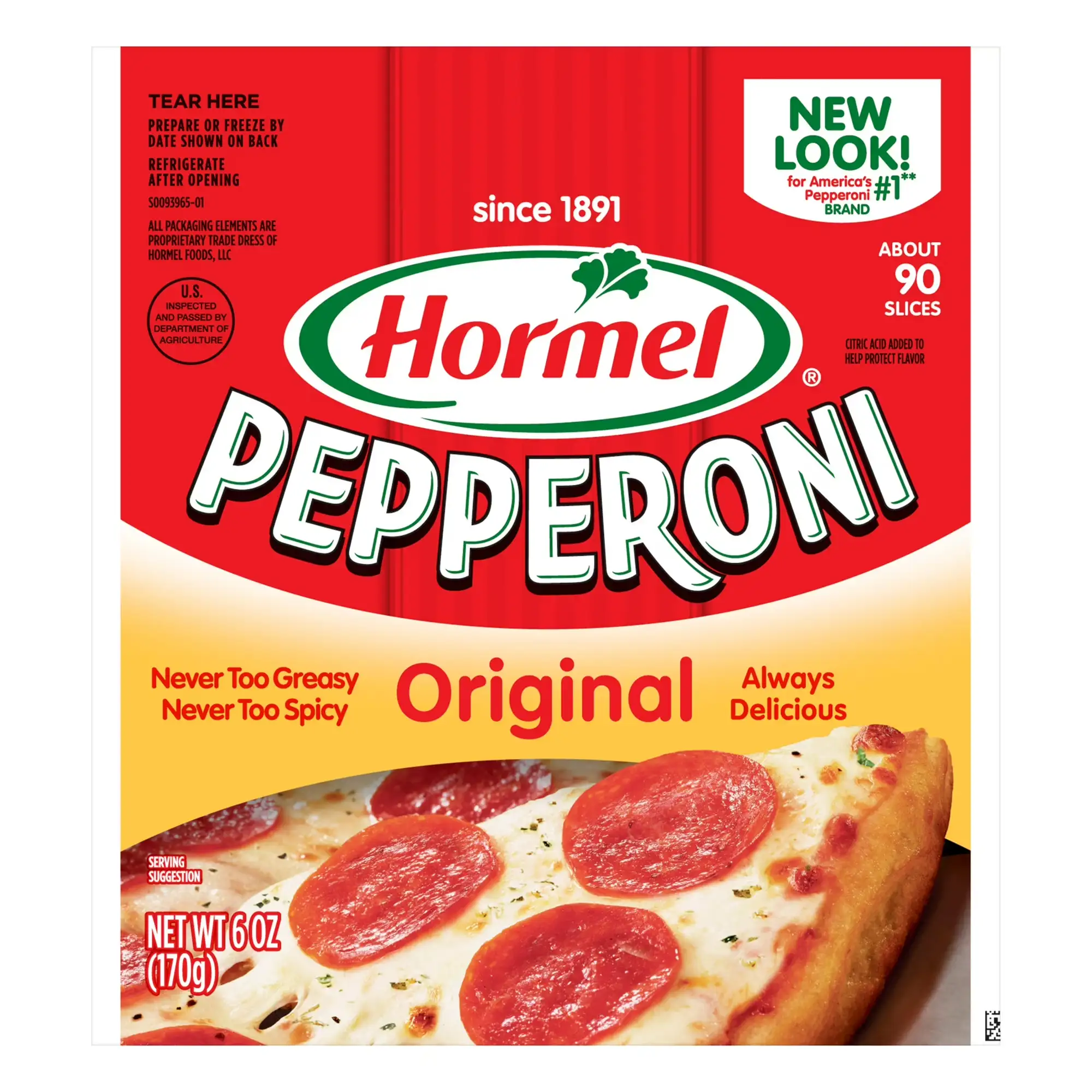 Пепероні HORMEL для піци, без глютену, Original