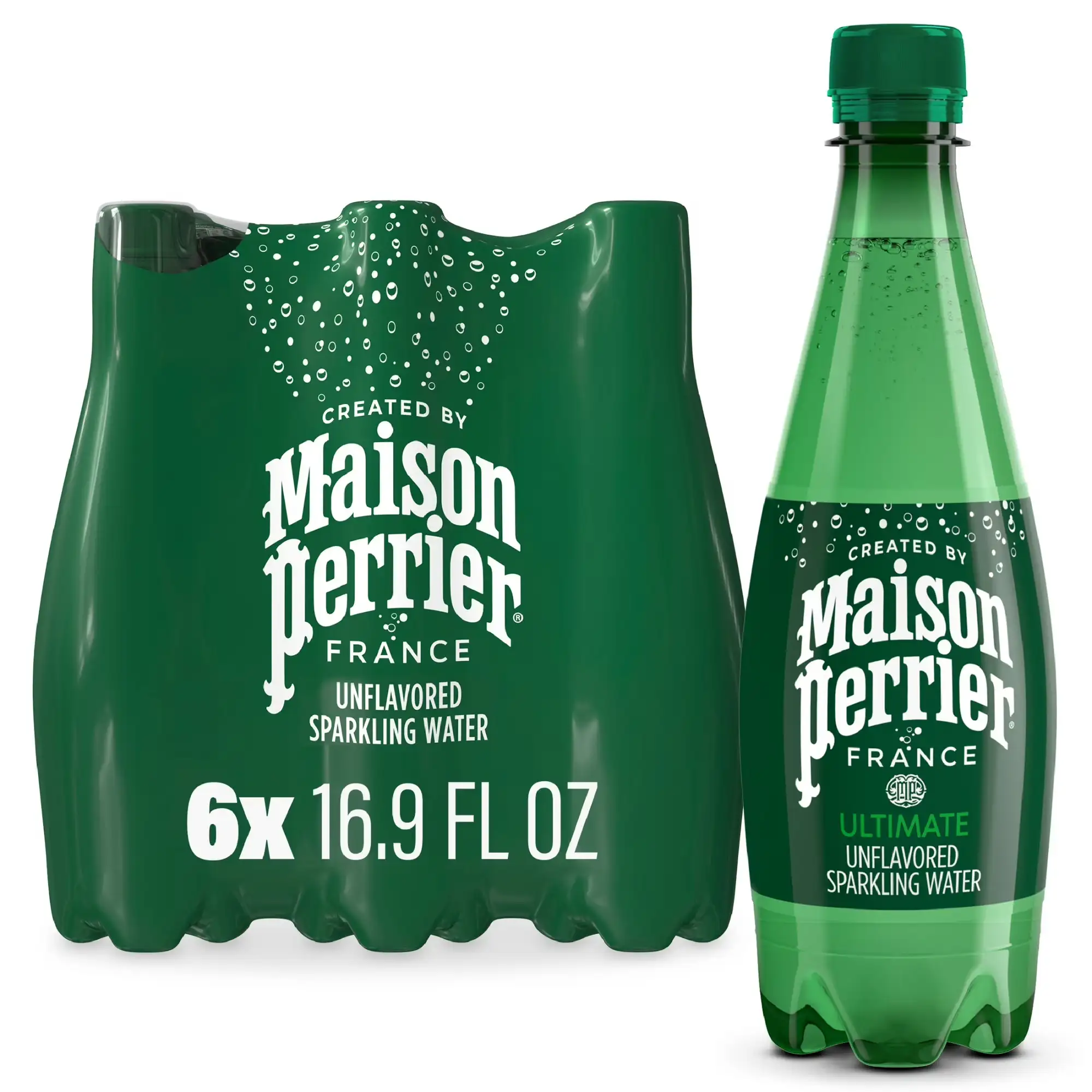 Газована вода Maison Perrier Ultimate, 6 пляшок по 16.9 fl oz