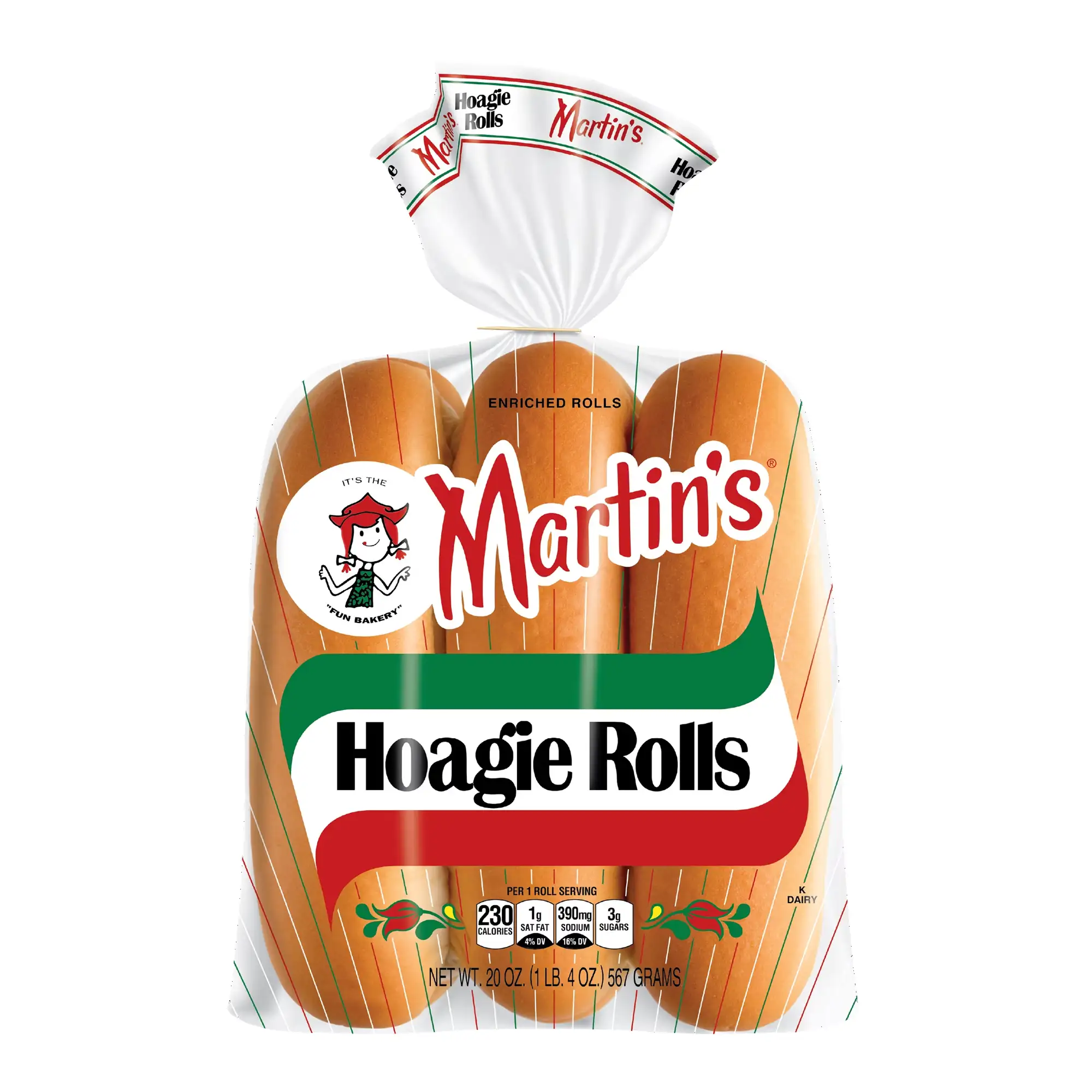 Булочки Martin's Hoagie Rolls, 6 шт.