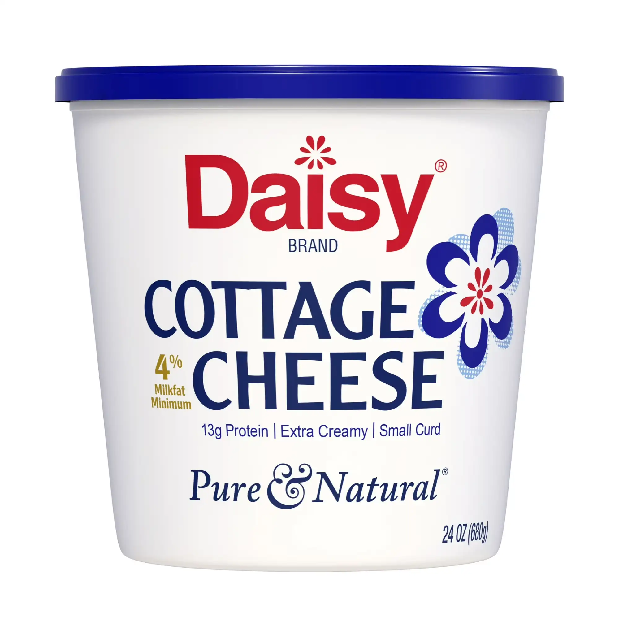 Сир кисломолочний Daisy Pure and Natural 4%, 24 oz