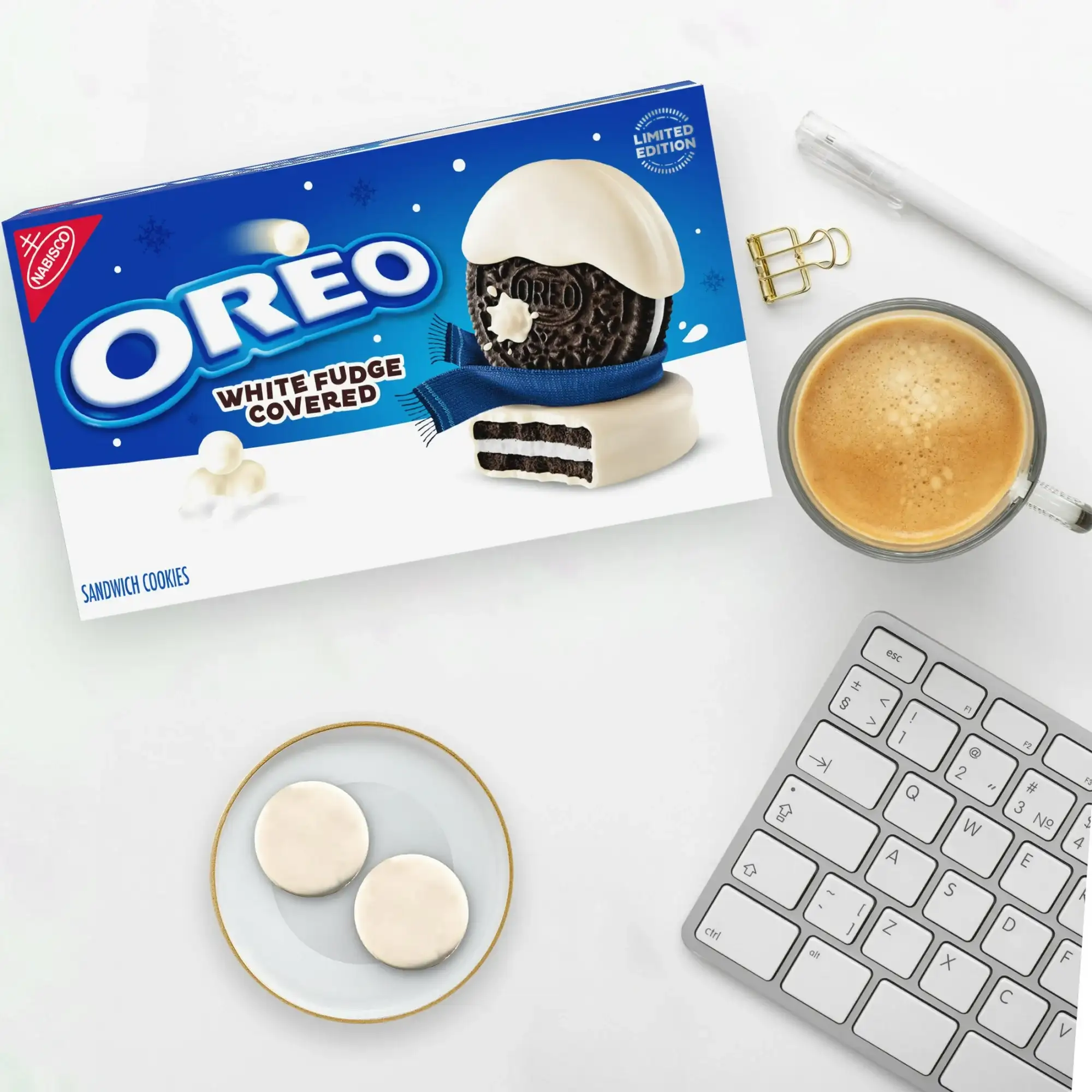 Печиво OREO у білій глазурі - Зображення 2