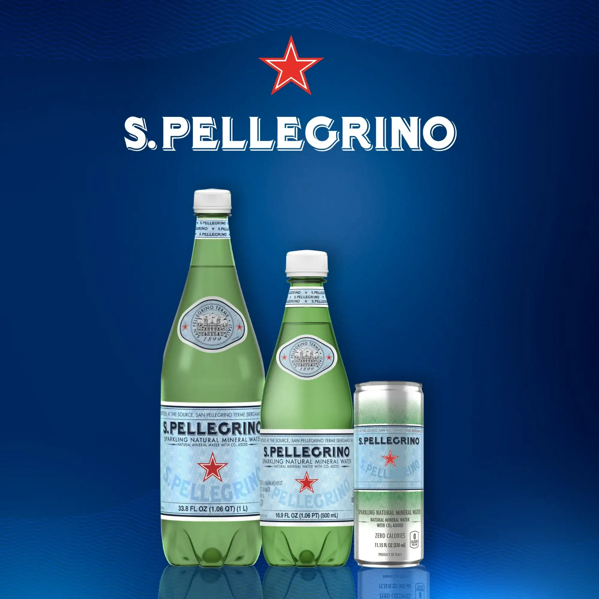 Мінеральна газована вода S.Pellegrino без смаку - Зображення 3