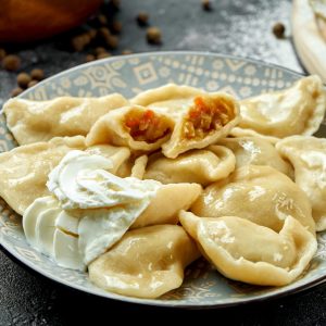 Вареники з капустою